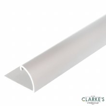 Picture of Aluminium Round End Profile Silver